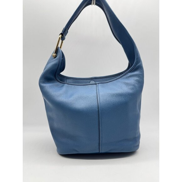 MICHAEL KORS Sonny leather medium hobo shoulder bag - Chambray Blue - Picture 3 of 10